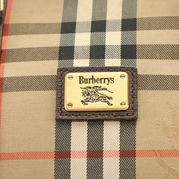 Burberry haymarket check Boston Bag - Picture 3 of 9